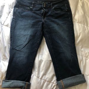 american eagle capris